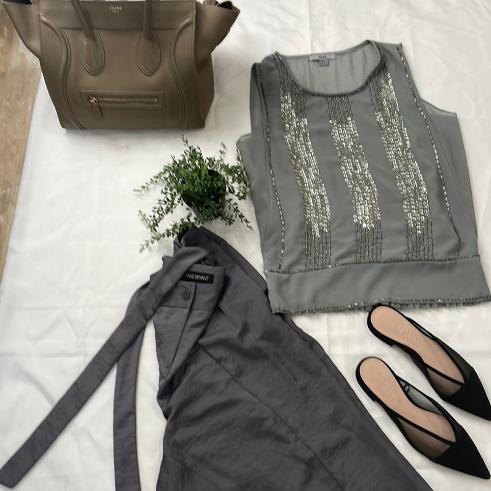 For ever 21 Gray top Beat it